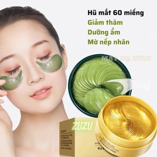 HỘP 60 MIẾNG Mặt nạ mắt gel chiết xuất hoa hồng bổ sung collagen làm sáng vùng thâm dưới da và giảm nếp nhăn WINKBEAUTY