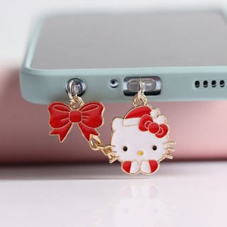 Nút Chống Bụi Cắm Cổng Sạc Điện Thoại Di Động Hình Hello Kitty Kuromi