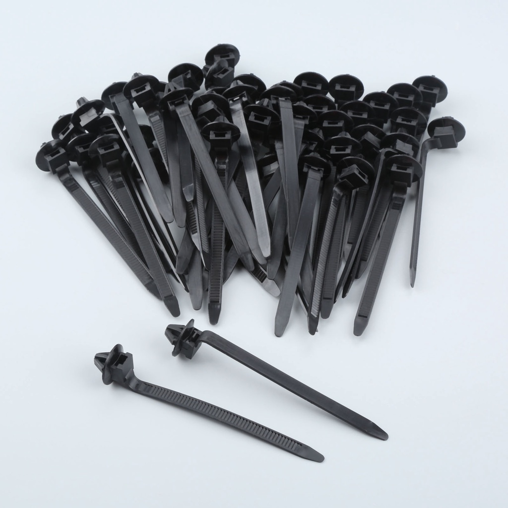 Set 50 Dây Rút Cố Định Dây Cáp Màu Đen Bằng Nylon Cho Xe Hơi | Shopee ...