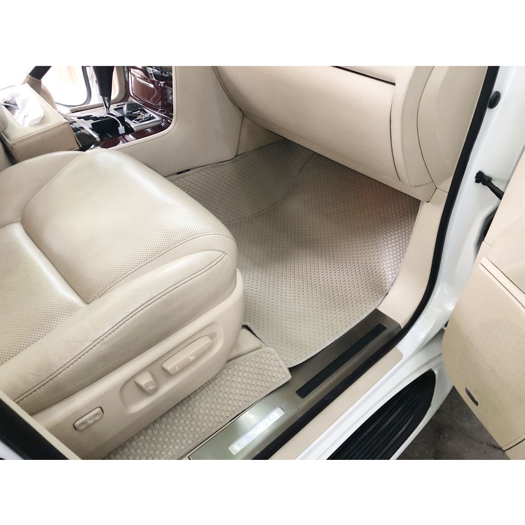 Thảm lót ô tô KATA cho xe Toyota Land Cruiser V8 (2009 -2021) - Khít với sàn, Chống trơn, Không mùi, Không ẩm mốc