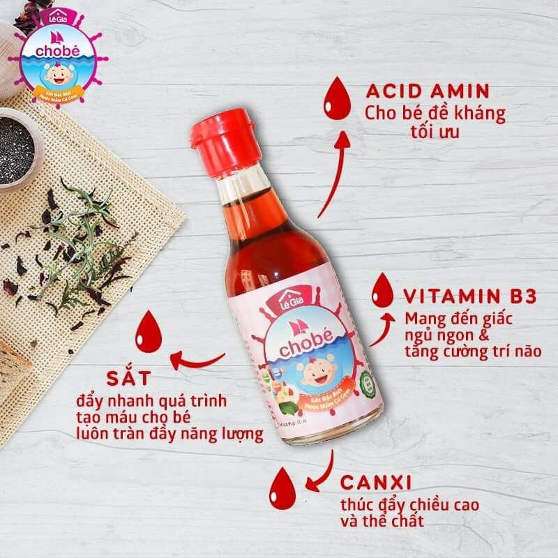 Ảnh Nước mắm Lê Gia nguyên chất cho bé 200ml 1
