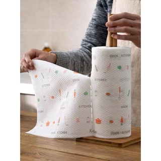 kệ gỗ kèm Giấy Lau Đa Năng - Khăn Lau Bếp, Lau tayCó Thể Giặt Được