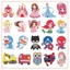 Set 12 tranh đính đá sticker cho bé trang trí cực yêu