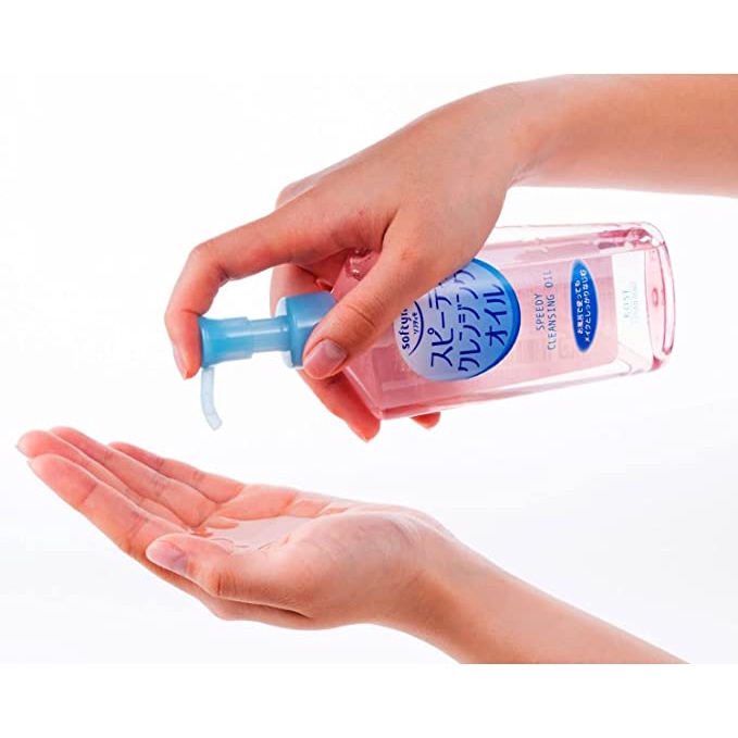 Dầu Tẩy Trang Giúp Làn Da Mịn Màng Và Tươi Sáng Kosé Softymo Speedy Cleansing Oil (3 Dung Tích)
