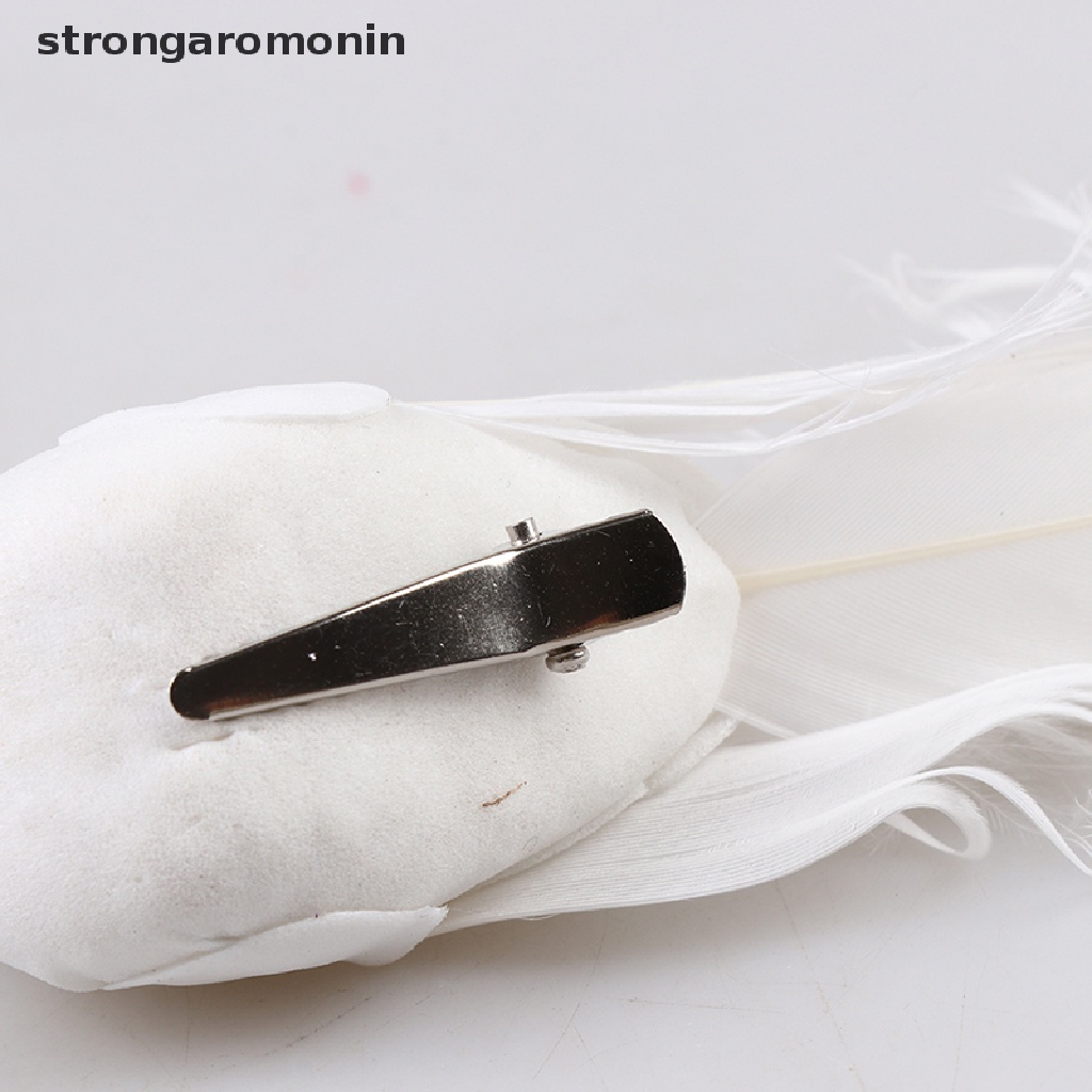 ST 1pcs Chim Trắng Nhân Tạo Bọt Doves Thủ Công Chim Trang Trí Chim ST