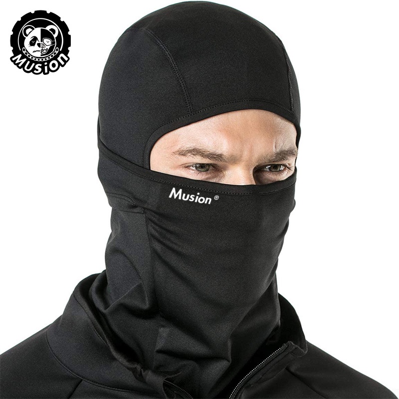 Khăn che mặt Musion vải lông cừu giữ ấm chống gió chống gió mùa đông cho nam và nữ lái xe/ trượt tuyết