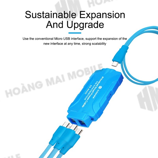 [DCSC] Dây cấp nguồn Sunshine SS-905D 7 đầu từ 6G đến 15PM + 18 đầu Andoid