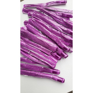 Set 5 Dây tua rua trang trí đồng tâm, đầu và ống dây tua rua cổ trang