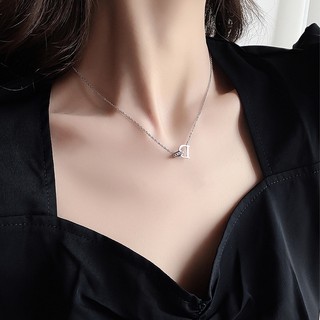 Dây chuyền nữ LAMY D-shaped Necklace Silver 6037