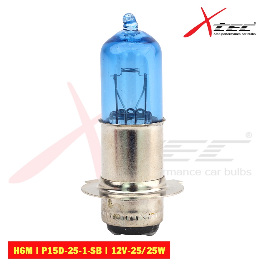 Bóng Đèn Xe Máy Halogen XTEC Original H6M P15D-25-1 SB 12V 18/18W, 25/25W, 35/35W