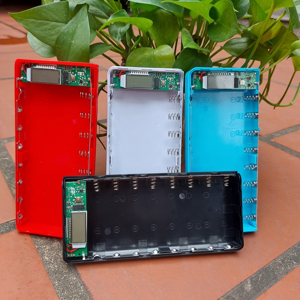 Hộp Box mạch sạc điện thoại dự phòng 8 Cell pin 18650 không kèm pin ...
