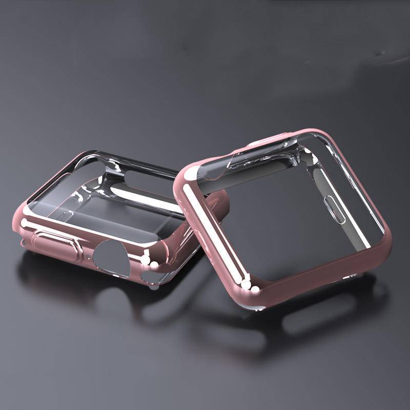 Ốp lưng cho Apple Watch Series 8 7 6 5 4 SE SE2 Vỏ bảo vệ màn hình siêu mỏng toàn diện iwatch 45mm 41mm 44mm 42mm 40mm 38mm