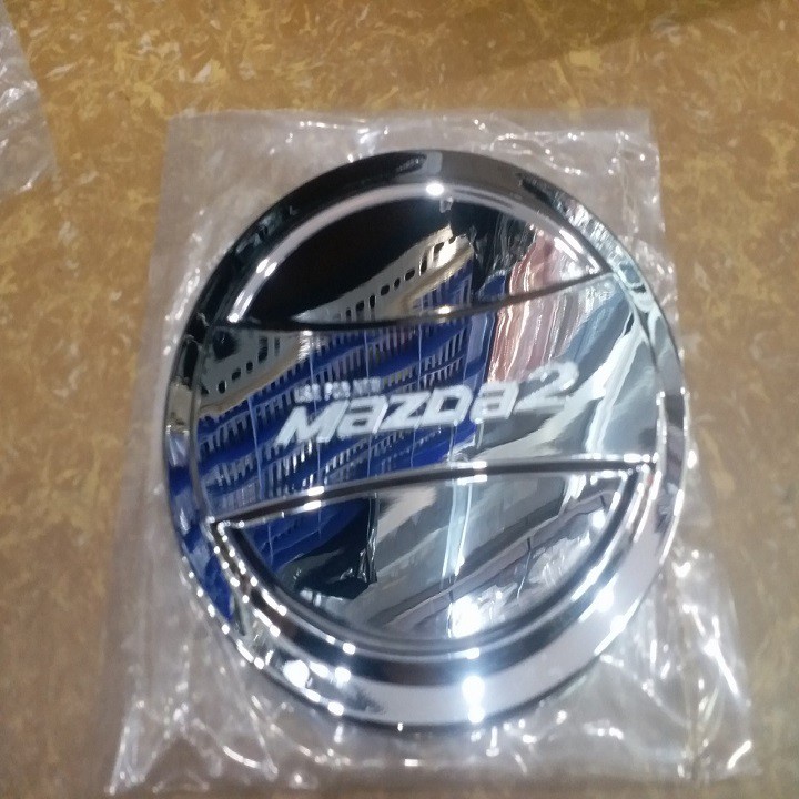 Ốp tay nắm, hõm cửa xe Mazda 2 đời 2015 - HIỆN NAY - Mạ Crom cao cấp, sáng bóng