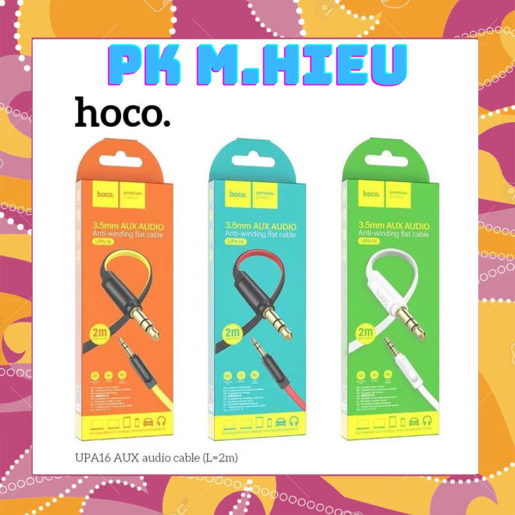 Cáp âm thanh AUX Hoco UPA16 1m 2m | Shopee Việt Nam