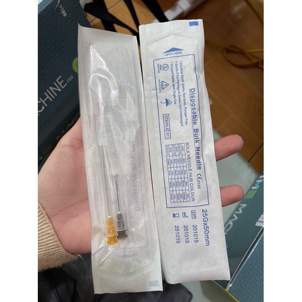 Combo 10 đầu Kim CANNUALA size 18G/21G/23G/25G/27G  50mm-70mm