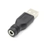WU USB Nam Sang DC Nữ Adapter 3 5x1 35mm 4 0x1 7mm Kết Nối Sạc 5V