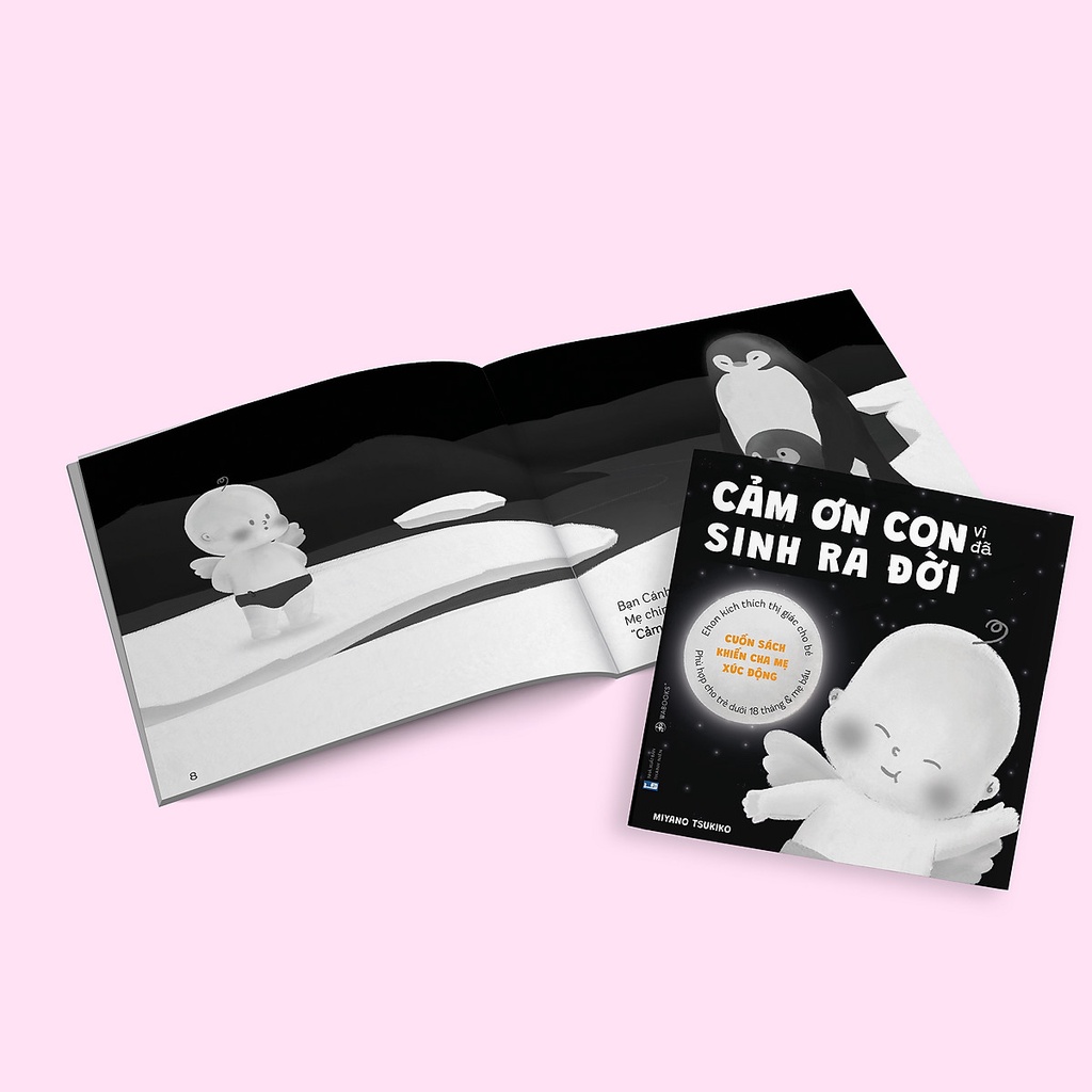 Ảnh Sách Ehon - Cảm Ơn Con [Bộ 3 Cuốn] 4
