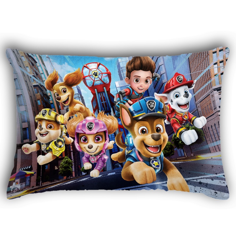 Vỏ Gối Đơn In Hoạt Hình Paw Patrol Polyeste Trang Trí Nhà Cửa (Không Kèm Lõi)