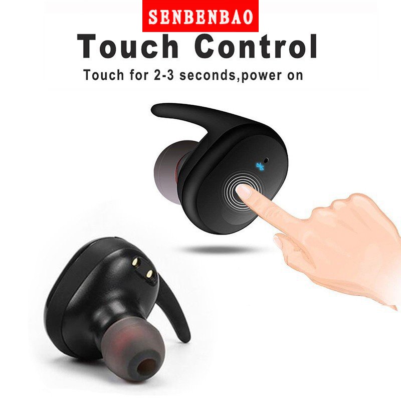Tai Nghe Bluetooth 5.0 TWS 9D Âm Thanh Nổi Kèm Mic Fon Telinga TWS Y30
