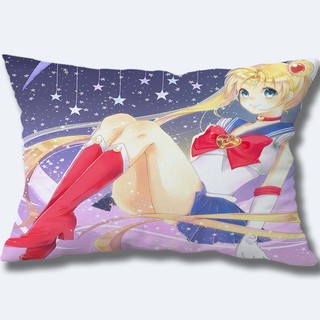Anime Phổ Biến Nhật Bản Thủy Thủ Mặt Trăng Quà Tặng Sinh Nhật Xe Cusion Một Mặt In Hình Chữ Nhật Polyester Phòng Ngủ Sofa Trang Trí Nhà Gối (Không Có Lõi Gối)