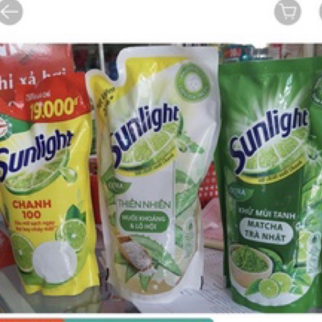 Nước Rửa Chén/ Bát Sunlight Túi