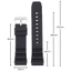 Dây Silicone Thay Thế Cho ĐồNg Hồ Seiko 20mm 22mm