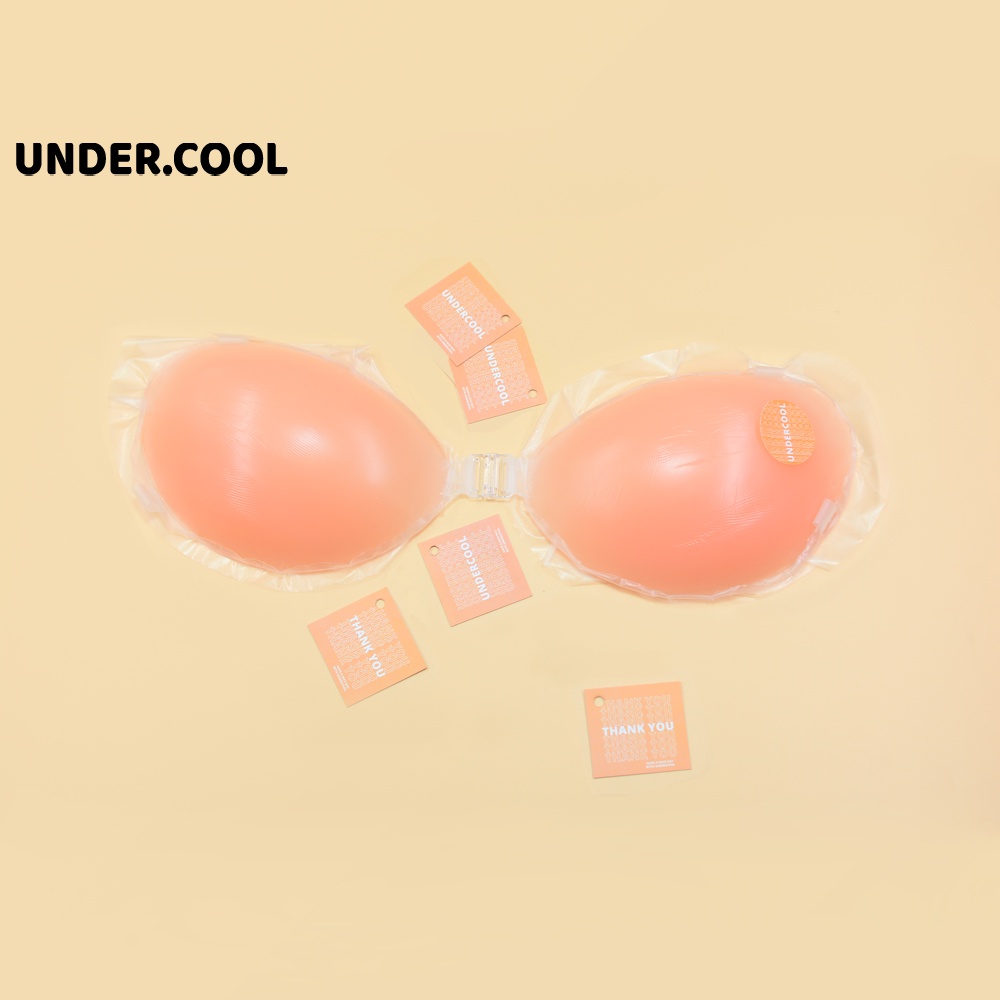 Miếng Dán Nâng Ngực UNDERCOOL Cài Trước Tạo Khe Chống Tụt Silicon Cao Cấp DT08