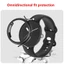 PC Half Pack Vỏ bảo vệ rỗng cho Google Pixel Watch cho Google Pixelwatch Smartwatch Vỏ rỗng chống sốc