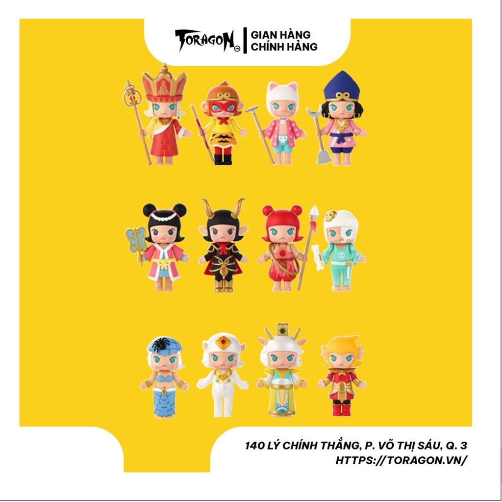Blindbox Molly-Journey to the west_Mô hình Tây Du Kí, cao ~6-9cm, hộp ...