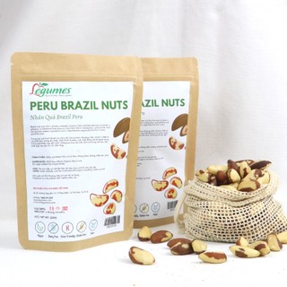 Nhân Quả Hạch Không Vỏ Hữu Cơ Giàu Dinh Dưỡng, Bổ Sung selenium tein Cao - Brazil Nuts - Légumes