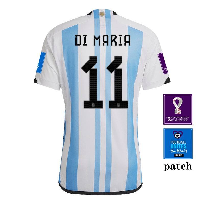 BS1 2022 World Cup Argentina Sân Nhà Áo Bóng Đá phiên bản chính thức của Messi và đồng đội
