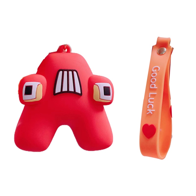 Mới 5cm Bảng Chữ Cái Lore Móc Khóa Dán Đồ Chơi Móc Khóa Túi Mặt Dây Chuyền Nhân Vật Trẻ Em Sinh Nhật Giáng Sinh