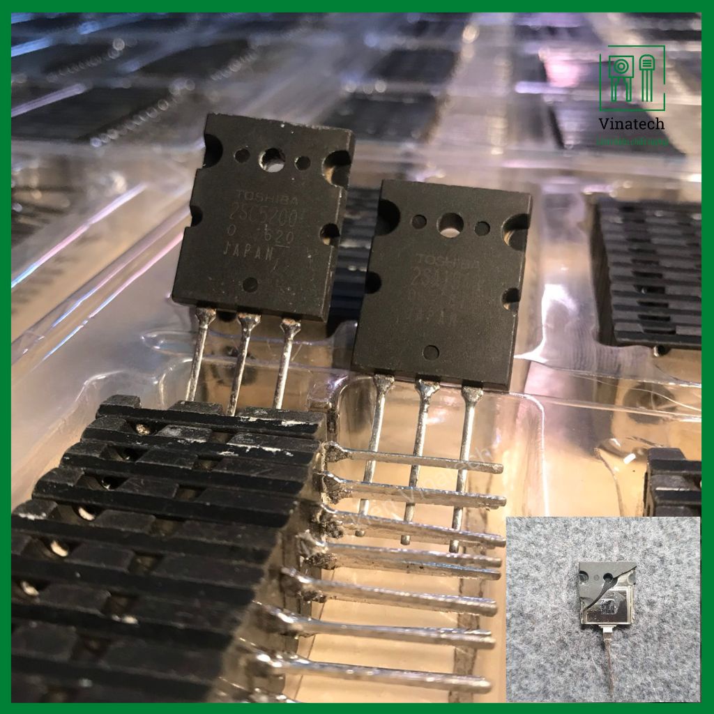 Transistor Toshiba 2SC5200-O Originale | Sostituisce ECG2328 NTE2328