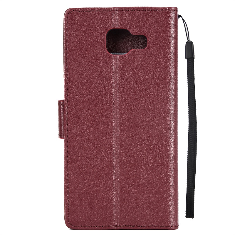 Dành Cho Samsung Galaxy A3 A5 A7 2016 2017 J2pro 2018 Grand prime pro J250 A320 A520 A720 A310 A510 A710 Flip Cover Ví Da Có Khe Cắm Thẻ Đứng Silicon