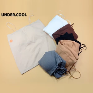 Áo Hai Dây UNDERCOOL Gân Tăm Mềm Mịn Co Giãn Sang Chảnh Sexy A2D06