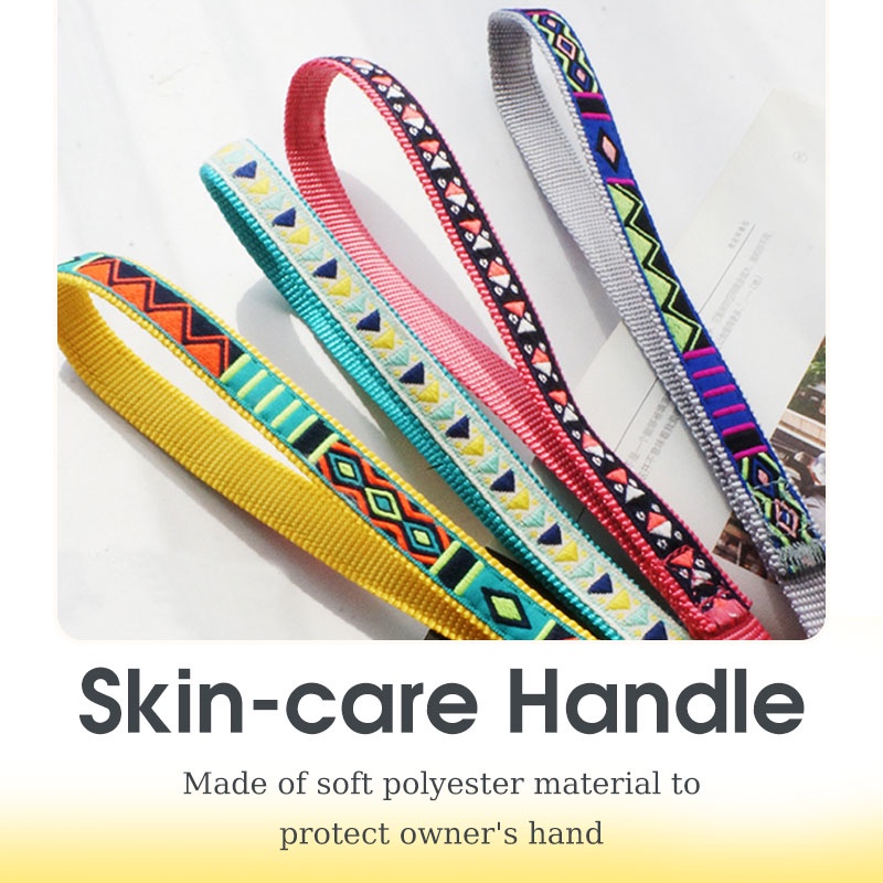 HamshMoc Hoa Mèo Dây Và Dây Xích Bộ Có Thể Điều Chỉnh Nylon Thú Cưng Dây Xích Mềm Cho Mèo Con Chó Con Thỏ