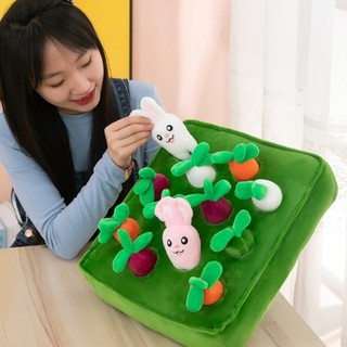 DE Cà Rốt Thu hoạch Trò Chơi Đồ Chơi Sang Trọng Cho Bé Trai Và Bé Gái 1 2 3 Tuổi Phân Loại Giáo Dục Xếp Hình Đồ Chơi Học Tập