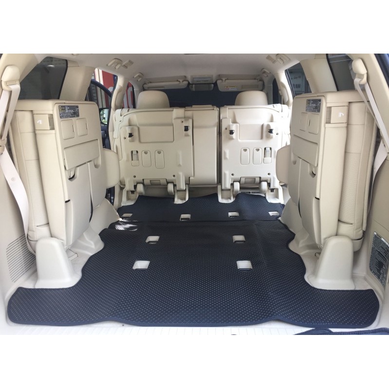 Thảm lót ô tô KATA cho xe Toyota Land Cruiser V8 (2009 -2021) - Khít với sàn, Chống trơn, Không mùi, Không ẩm mốc