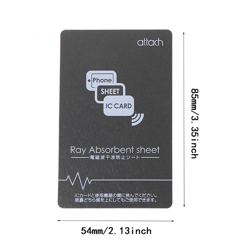 Li Anti-Metal NFC Thẻ Dán Từ Tính Dính Không Chống Từ Tính Lables Hình Chữ Nhật Cho Điện Thoại Di Động Thông Minh Truy Cập Ô Tô