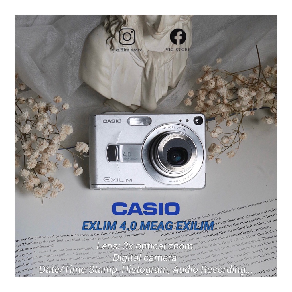 Casio exilim 4.0 outlet megapixels