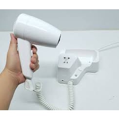 Máy sấy tóc DIEBA gắn treo tường cao cấp có ổ cắm of Korea
