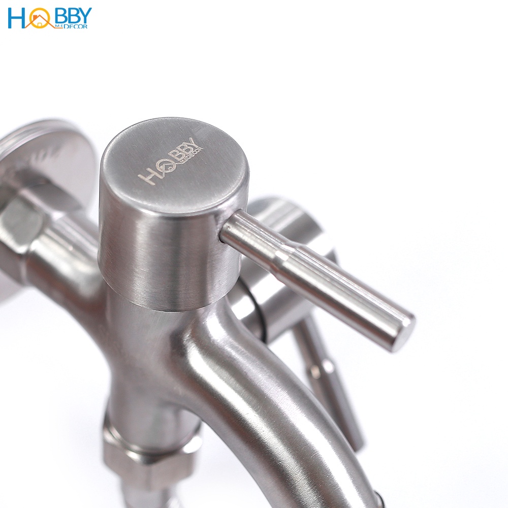 Bộ vòi sen tắm có củ sen lạnh dây sen inox 304 Hobby home decor CST1
