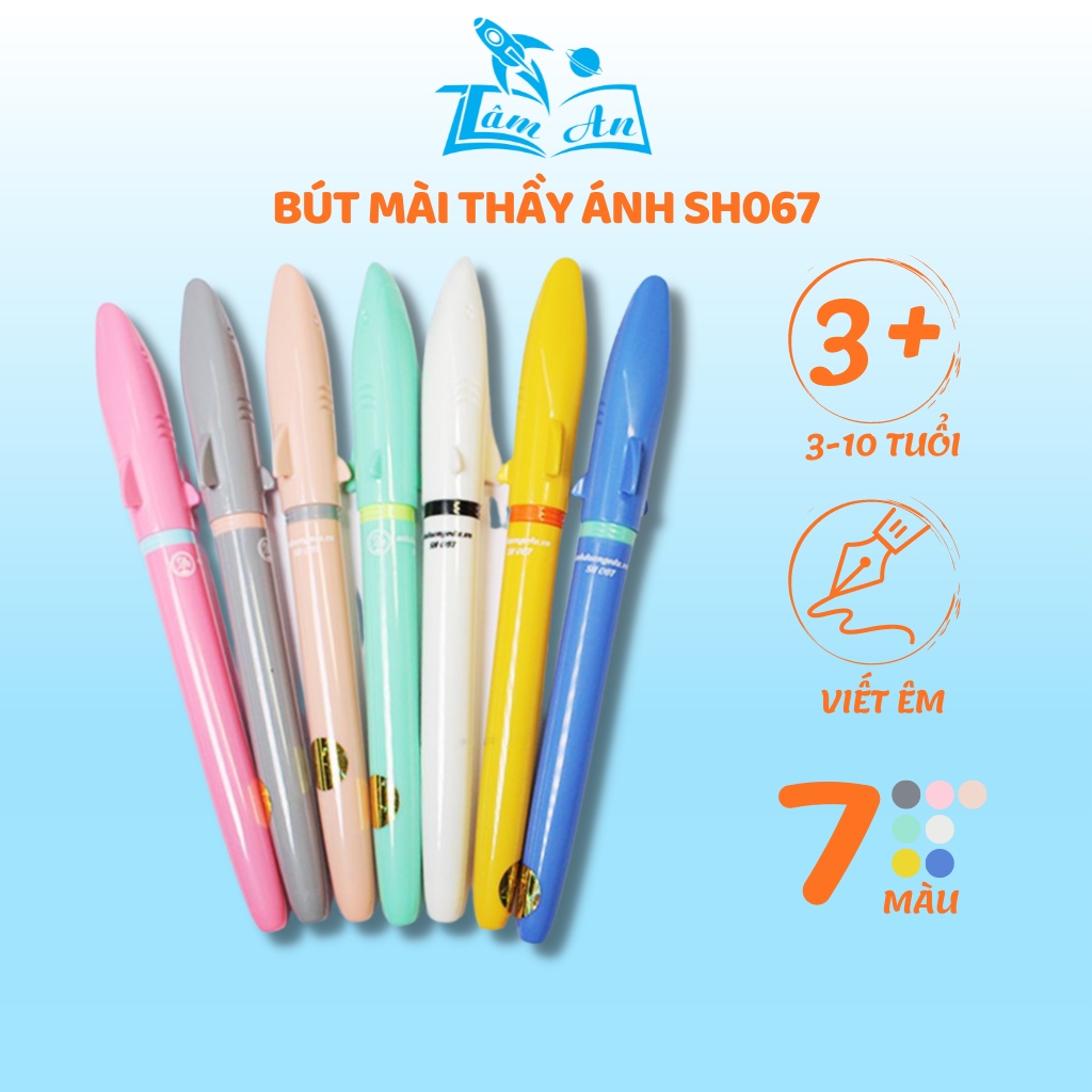 Ảnh Bút máy ngòi mài Ánh Dương, bút mài thầy ánh SH067 ngòi kim tinh êm trơn 1