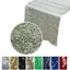 12 "x108" Long Lanh Tuyệt Đẹp Sequin Table Runner Thêm Sự Kiện Lấp Lánh Sang Trọng Cho