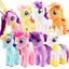 Lovable My Little Pony Đồ chơi sang trọng Twilight Sparkle Pinkie Pie Búp bê nhồi bông mềm