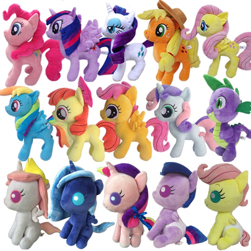 Little Vibrant My Pony Đồ chơi sang trọng Spike Twilight Sparkle Thoải mái và quà tặng an toàn cho trẻ em