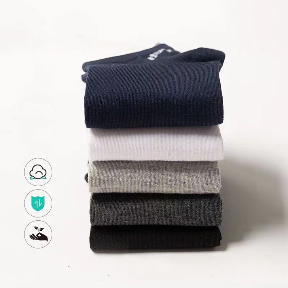 Tất cổ ngắn nam phong cách công sở,vớ cổ ngắn chất  liệu cotton co giãn 4 chiều - Ekiu Shop