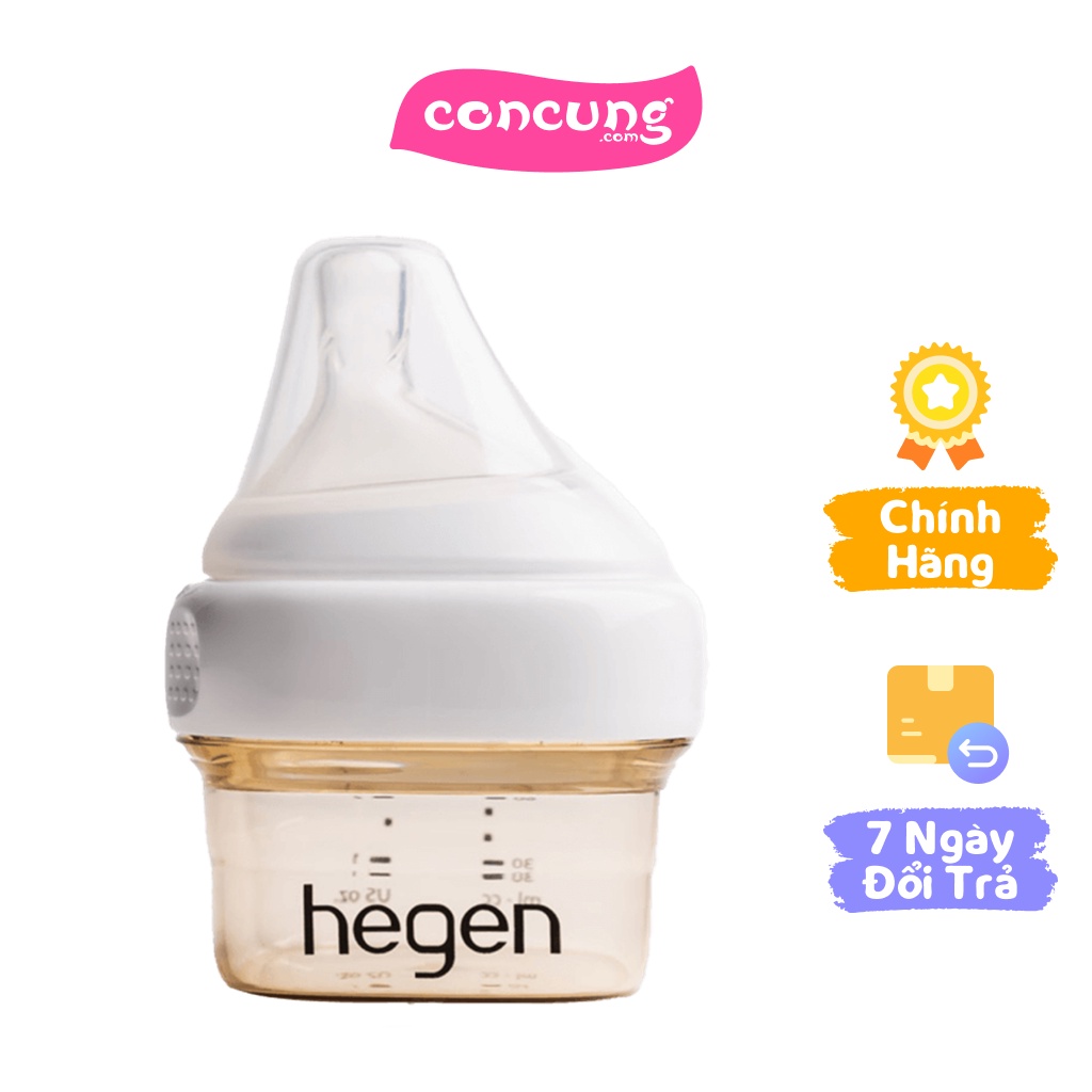 Bình sữa cao cấp PPSU Hegen 60ml (0-1M)