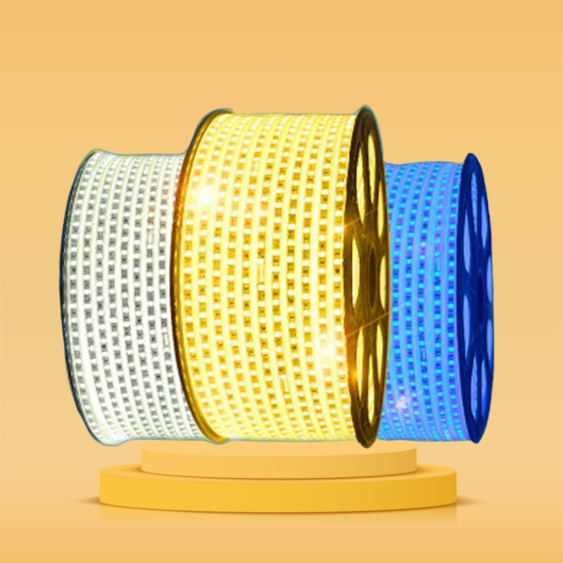 20M Dây Led đôi  2835 tặng kèm nguồn chống nước trang trí ngoài trời quấn cây siêu sáng