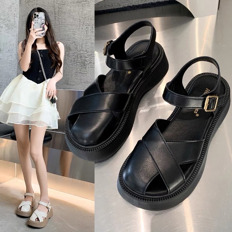 Giày sandal bánh mì ulzang- hàng taobao